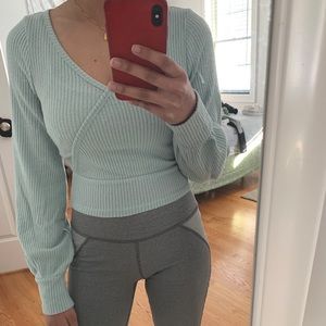 🛍3/$25  HOLLISTER Soft Blue Top